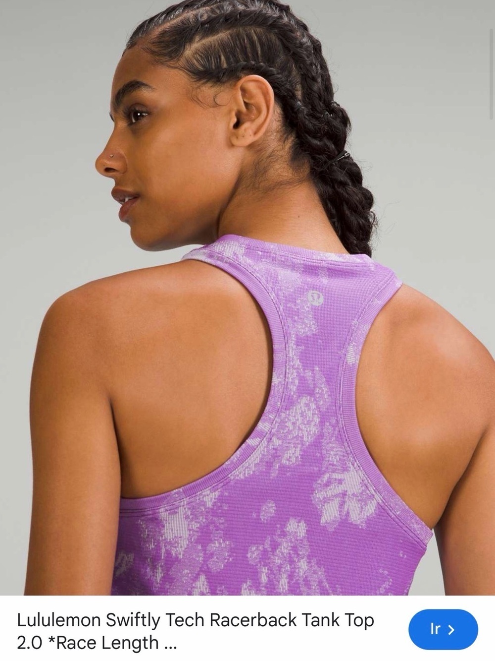 lululemon athletica swiftly tech Racerback Tank Top